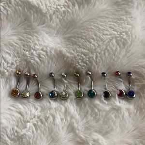 Belly button rings - never worn!